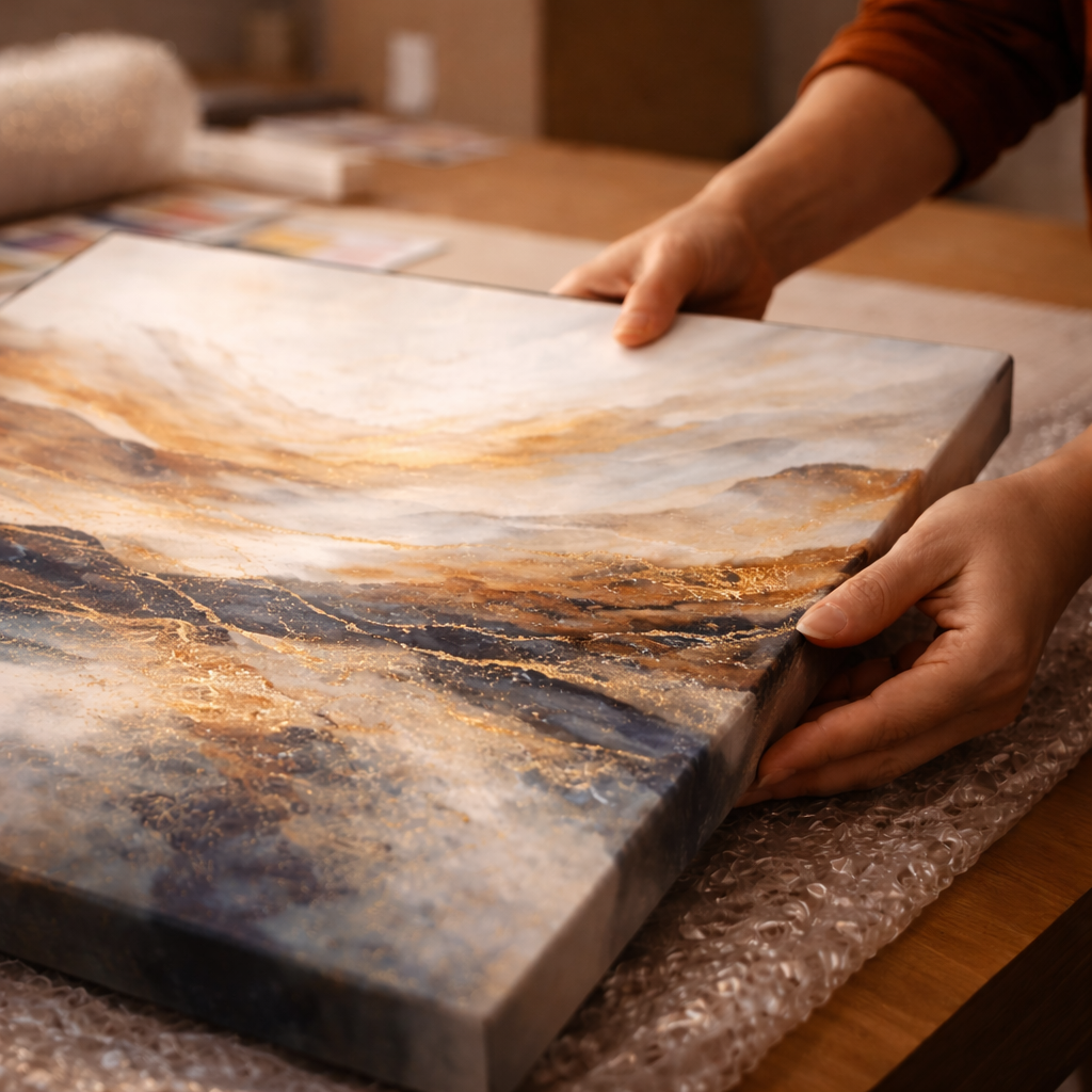 canvas painting for wall decoration