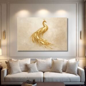 premium framed peacock painting online India